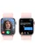 Apple Watch Series 9 GPS 45mm Pink Aluminum Case with Light Pink Sport Loop